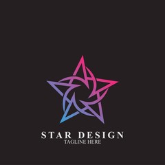 Premium star logo design