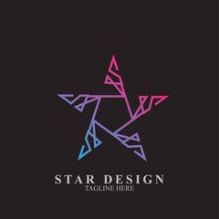 Premium star logo design