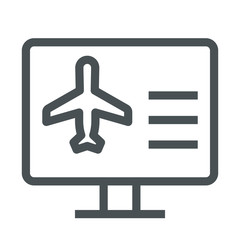 Book a Flight Icon.