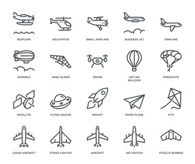 Aircraft Icons. - 348126663