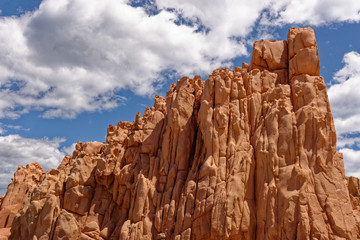 Fototapeta premium Beach of Red Rocks of Arbatax - Sardinia, Italy