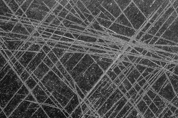 Abstract monochrome grunge stripes background for design.