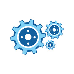 Gear Logo Template vector icon illustration design