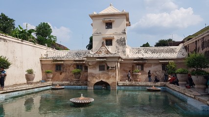 The Taman Sari Water Castle, the former royal garden of the Sultan of Yogyakarta, Java, Indonesia