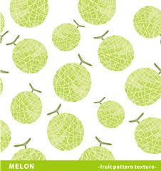メロン　シームレス　パターン