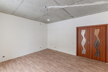 Russia, Moscow- January 25, 2020: interior room apartment modern bright cozy atmosphere. general cleaning, home decoration, preparation of house for sale