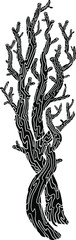 Twigs Symbol vector illustration