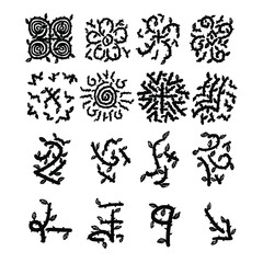 Twigs Symbol vector illustration