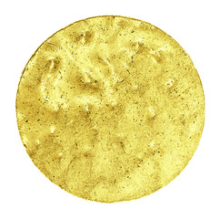 coin made of golden metal