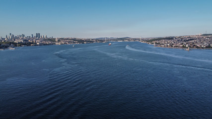 Bosphorus Bridge in Istanbul Turkey