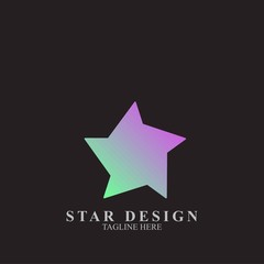 Obraz premium Premium star logo design