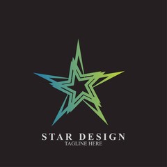 Premium star logo design