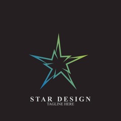 Obraz premium Premium star logo design