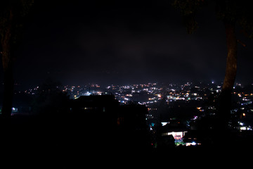 shillong at night meghalaya