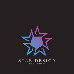 Premium star logo design