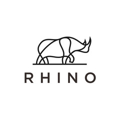 rhino logo / rhino vector
