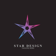 Obraz premium Premium star logo design