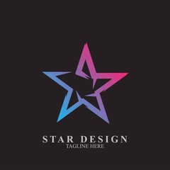 Obraz premium Premium star logo design