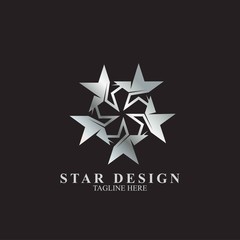 Premium star logo design