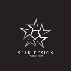 Premium star logo design