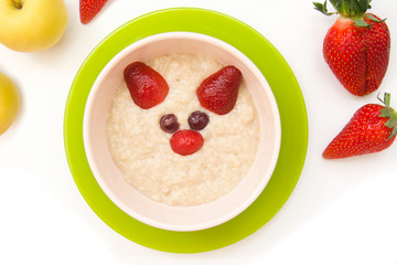 Cooking delicious, healthy and creative food for children. Step by step photo instruction. Step 3