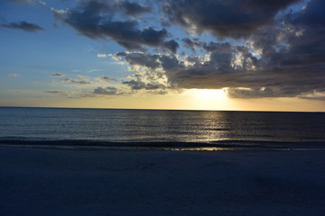 Fototapeta premium Clouds in the sky at sunriseundefined