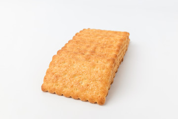 Coconut sweets on white background