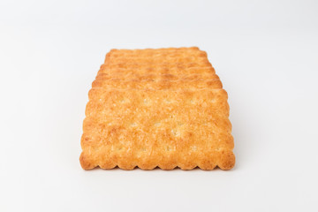 Coconut sweets on white background