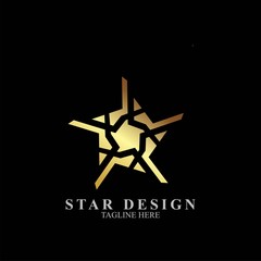 Obraz premium Premium star logo design