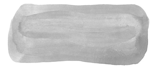 Watercolor neutral gray stains with clear borders and divorces. Black and white watercolor brush background. With copy space for text.