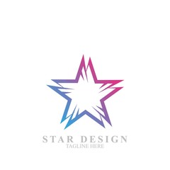 Obraz premium Premium star logo design