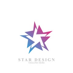 Obraz premium Premium star logo design