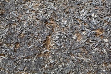 Old dry wood Chipboard texture. Gray pattern Chipboard as background