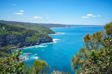 hiking the great ocean walk to milanesia beach, coast of victoria, australia