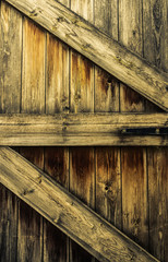 Wooden gate close up © Chrissie
