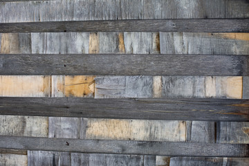 Old plywood texture with horizontal lines