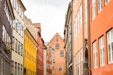Obraz premium Casas de colores Copenhague