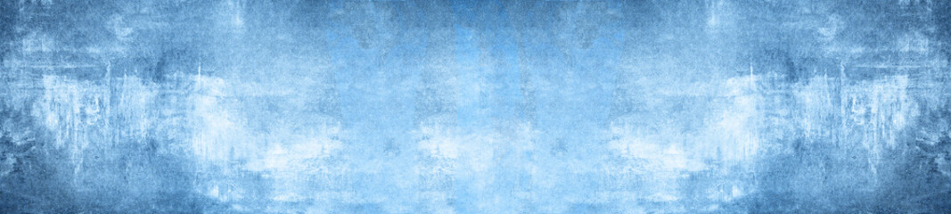 Abstract blue white concrete stone paper texture background banner
