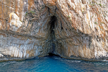 Cruising in the gulf of Orosei, east coast of Sardinia - Italy