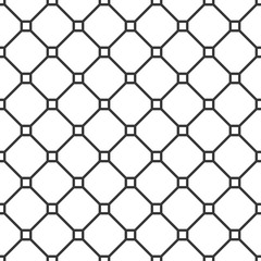 Abstract crossed lines seamless pattern, vector background with cross stripes, lined design minimalistic wallpaper or textile print.