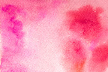 abstract watercolor pink  background