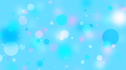 water drops on blue background