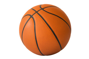 Fototapeta premium Basketball isolated on a white background