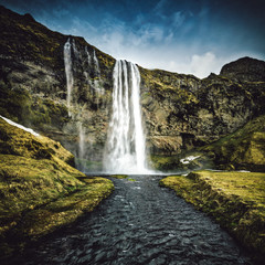 Seljalandsfoss waterfall