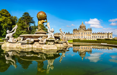 Atlas Fountain at Castle Howard near York, England