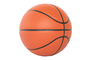 Fototapeta premium Basketball isolated on a white background