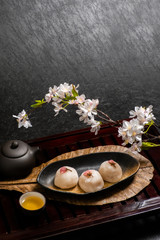 Obraz na płótnie Canvas 中国茶セット Set of the Chinese tea