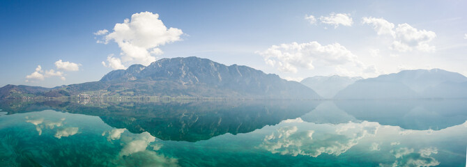 Fototapeta premium Attersee Panorama