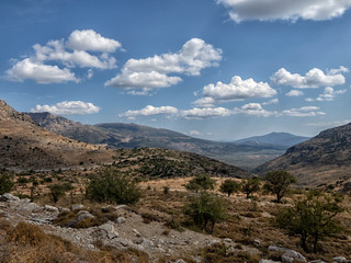 Fototapeta na wymiar the picturesque surroundings of the Peloponnese peninsula in Greece. Landscape, view of historic buildings, mountain landscape panorama of the Peloponnesian Peninsula in Greece,