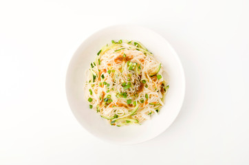 まぜそば風あっさり素麺